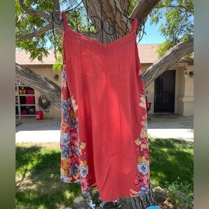 Torrid GUC linen floral tank top. Size 2